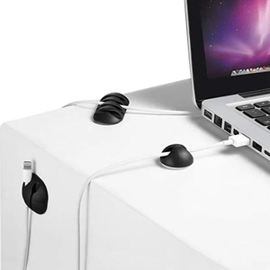 Organizador de Cables Magnético Portátil para Coche, Clip de Silicona y Plástico para Cables, <span class=keywords><strong>Sistema</strong></span> de Gestión de Cables Reutilizable - Product Image 4