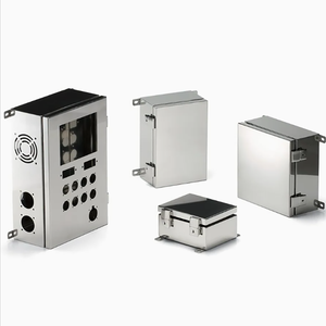 Custom Sheet <b>Metal</b> Control Panel Enclosure Laser Cut <b>Metal</b> Cabinet Electrical Junction <b>Box</b> for Industrial Equipment - Product Image 1