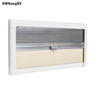 Hwhongrv Đôi Acrylic Arc Tophung Bản Lề Cửa Sổ Hợp Kim Nhôm Kính Chắn Gió Cho RV <span class=keywords><strong>Caravan</strong></span> Trailer Motorhome Và Camper - Product Image 3