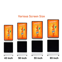 Samidisplay Écran interactif multi-touch rotatif de 55 pouces 4K, kiosque numérique pour affichage publicitaire