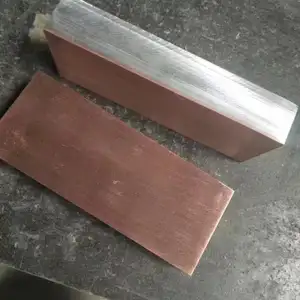 Feuille bimétallique en aluminium plaquée de cuivre