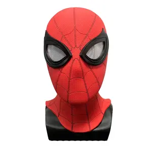 Super-héros Cosplay Costume Masque Peter Parker Film Personnage Déguisé Masque Spider-Man Masque Pour La Fête De Carnaval