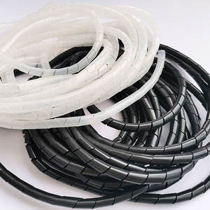 لف أنبوب PE لف سلك أنبوب تسخير حماية حزام حزمة سلك إدارة سلك 4mm6mm8mm10mm12mm - Product Image 4