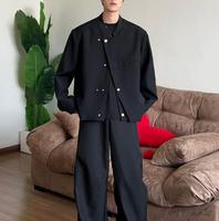 Veste de printemps-automne au design chinois tendance, grande taille, coupe-vent, respirante, style baseball pour hommes et femmes