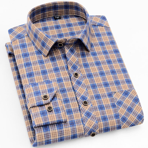 OEM / ODM Camisa De Franela <span class=keywords><strong>a</strong></span> Cuadros camicie <span class=keywords><strong>a</strong></span> <span class=keywords><strong>quadri</strong></span> da <span class=keywords><strong>uomo</strong></span> di alta qualità <span class=keywords><strong>a</strong></span> buon mercato abiti da <span class=keywords><strong>uomo</strong></span> per Business grossista fornitore - Product Image 6