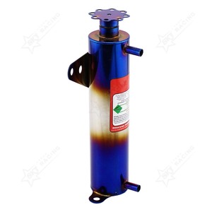 Universal de aluminio de la captura de aceite tanque puede ronda puede embalse Turbo de captura de aceite puede combustible al tanque - Product Image 2