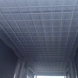 Large <strong>Span</strong> Construction Design Integrated Type Steel Structure Truss <strong>Spatial</strong> Structure Steel Space Frame - Product Image 3