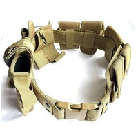 Ceinture Tactique Modulaire Polyvalente pour Équipement Extérieur, Sécurité, Travail et Chasse