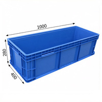 Kotak Plastik Euro Box PP/PE, Wadah Penyimpanan untuk Suku Cadang Mobil, Peti Pindahan, Promo Harga Spesial