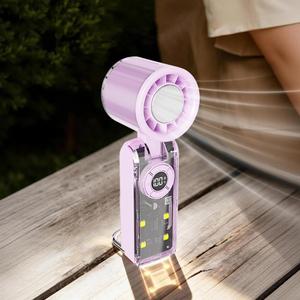 0728 Hot Item High-speed Brushless Motor Fan 10-15c Cooling Effect Wireless 3600mah Rechargeable <b>Neck</b> - Product Image 4