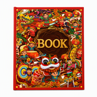 Libro Infantil Interactivo Personalizado con Historias para Niños Pequeños, 3D, Pop-Up, Tapa Dura, Esquinas Redondeadas, Seguro, Educativo, Impresión de Libros para Niños