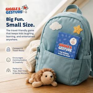 Juego de Cartas Educativo Ecológico y Duradero para Niños, con Sonidos de Gestos y Mimicarias, Tarjetas de Aprendizaje Interactivas para la Primera Infancia - Product Image 4