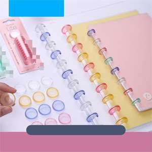 Planificateur mensuel hebdomadaire de reliure de disque de couleur de papier intérieur rechargeable personnalisé - Product Image 3