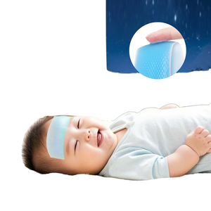 <span class=keywords><strong>Patch</strong></span> de <span class=keywords><strong>gel</strong></span> hydrogel rafraîchissant au menthol pour la tête et le front, soulagement instantané de la fièvre, fabrication OEM - Product Image 1