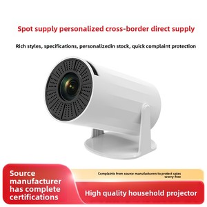 Proyector LED portátil con Android 11 y para <span class=keywords><strong>Bluetooth</strong></span> 5G Soporte de doble banda 4K Decodificación popular de barril de diamante - Product Image 2