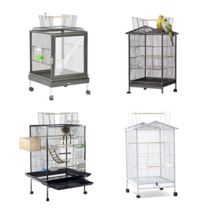 Gabbia Portatile per Allevamento di Piccioni e Pappagalli, Voliera per Uccelli di Piccole, Medie e Grandi Dimensioni, Gabbia per Uccelli da Esterno in Ferro e Plastica, Robusta ed Ecologica - Product Image 2