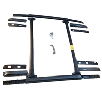 Barres transversales de toit de voiture JOESHIER en alliage d'aluminium 100 kg+ avec rails porte-bagages, installation facile pour Isuzu D-MAX 2021+