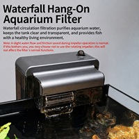 Aquarium de bureau sur le thème des planètes avec filtre supérieur, projecteur flexible et service de vente en gros sous marque privée