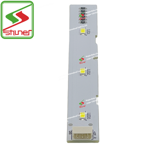 Bande lumineuse LED <span class=keywords><strong>pour</strong></span> réfrigérateur <span class=keywords><strong>Haier</strong></span> 0064001827 MDDZ-176 A06 1.1-1.5W, éclairage intérieur du réfrigérateur, pièces de rechange <span class=keywords><strong>pour</strong></span> PCB - Product Image 4