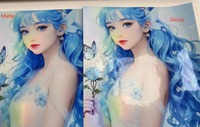 Autocollants en PP adhésifs en acrylique imperméables à impression personnalisée, vinyle brillant résistant aux intempéries, découpés à la forme