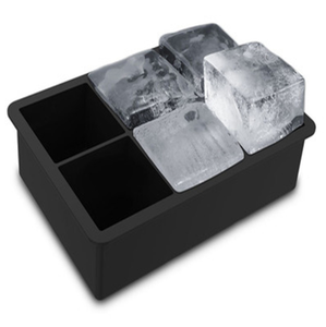 Moldes Cuadrados Reutilizables Personalizados al por Mayor, Bandeja de Silicona Flexible para Cubitos de Hielo en Forma de Esfera, Bola Redonda para Whisky, con Tapa - Product Image 4