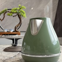 Zogifts 1.7 L grande capacité Style rétro européen appareil ménager bouilloires à thé bouilloire électrique en acier inoxydable