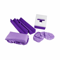 Support de bras médical en mousse radiotransparente pour la positionnement des membres en chirurgie, IRM, salle d'opération, jetable, OEM, personnalisé