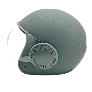 2022 di alta qualità nero classico punto mezza faccia casco moto nuova versione negozio all'ingrosso - Product Image 1