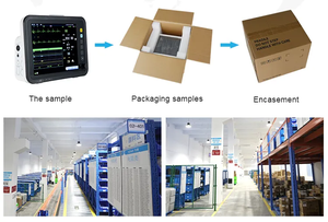 Monitor veterinario de 12,1 pulgadas, Monitor de <span class=keywords><strong>Co2</strong></span> veterinario, capógrafo, presión arterial, signos vitales para mascotas, precio barato - Product Image 6