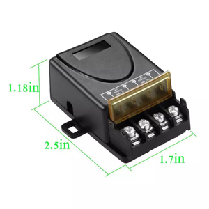 Interruptor de Control remoto <span class=keywords><strong>RF</strong></span> inalámbrico de relé de 220V 30A 433MHz, 1 transmisor + 1 controlador remoto receptor - Product Image 4