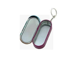 Caja de Metal Rectangular de Lujo Personalizada de 56*38*21mm, Contenedor de Almacenamiento de Hojalata Pequeño con Bisagra, Estuche para Maquillaje o Llavero - Product Image 2