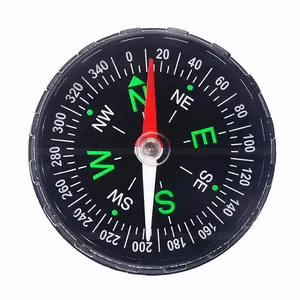 Lightweight Pocket Sized Economy Compass Hiking Camping Button Compass