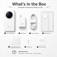 vivo X Fold5 Smartphone 5G d'origine, neuf, écran AMOLED 8,03 pouces 120 Hz, processeur Snapdragon 800 Series, batterie 6000 mAh, Android VIVO