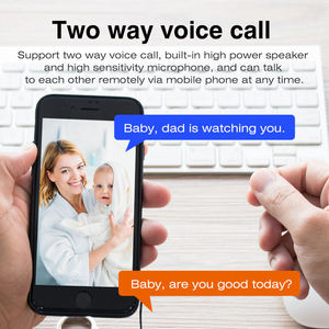 Eseecloud <span class=keywords><strong>Mini</strong></span> HD WiFi Ev Kamerası Güvenlik Sistemi <span class=keywords><strong>Bluetooth</strong></span> Pil Hareket Alarmı Gece Görüşlü Ağ Kamerası CCTV - Product Image 4