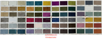 ANNIELU Rideaux en velours pour décoration de mariage, toile de fond, rideau orange brûlé, taille personnalisée, couleur personnalisée