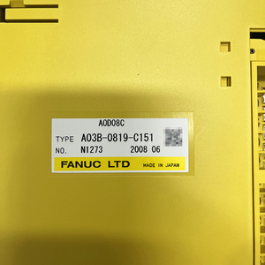Nouveau module PLC Fanuc A03B-0819-C151, module de sortie CC 8 points MDL AOD08C à bon prix - Product Image 1