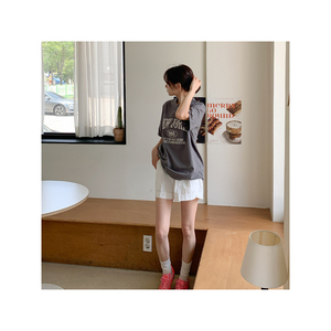 Envío rápido Loose Fit T Shirt Ropa Última llegada Casual Daily Wear New York Loose Fit Camiseta de manga corta - Product Image 6