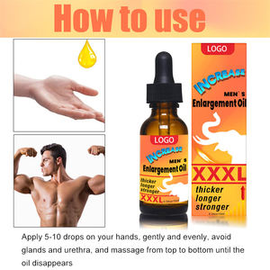 Penis Enlargement Oil Men Use Xxl Oil Sweet Odor Essential Oil for Penis Couple Sex Hyaluronic Acid and Pearl Ingredients - Product Image 2