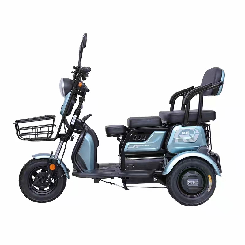 5wayキッズスクーター・三輪車 高齢者向けのSAIGE小型500w48v電動三輪車スクーターは、人を運ぶ