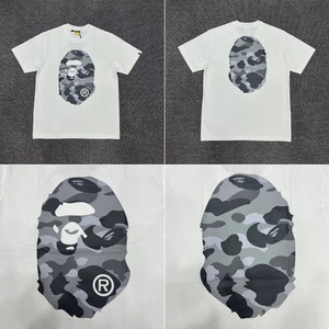 Camiseta Casual de Manga Corta para Hombre, 100% Algodón, 300g, Diseño Animal Impreso con Láser, Anti-Pilling, Secado Rápido, Corte Regular - Product Image 4