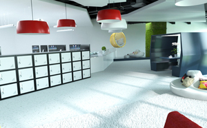 Đơn 3 cửa ba tầng phần thay đổi phòng hạ gục tủ khóa thép - Product Image 4