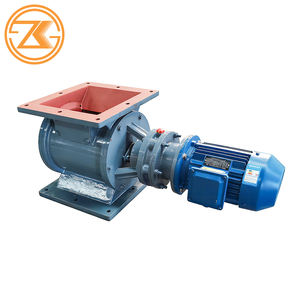 שסתום פריקת אפר סיבובי עם אימפלר אבקה מפלדת אל-חלד, מאוורר ניתוק מסוג כוכב חדש של ז'נגקאנג, 380V - Product Image 5