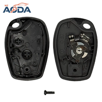 Coque de clé de voiture à distance 2/3 boutons pour clés de véhicules Renault Dacia Modus Clio 3 Twingo HO