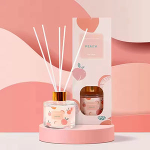 Aikun - Juego de Difusor de Aromas de Lavanda Hecho a Mano con Vidrio Libre de BPA, Capacidad de 100 ml, Fragancia Duradera, con Varillas y Aceite - Product Image 1