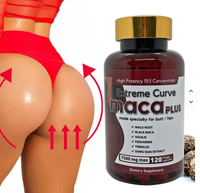 Vente en gros d'usine de suppléments naturels de maca pour le volume des fesses, personnalisables comme poudre alimentaire saine pour le volume des fesses pour adultes