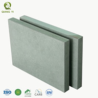Panneau MDF E0 18 mm imperméable, écologique et ignifuge pour hôtel, salle de bain, chambre, cuisine, salon, meubles, panneau mélaminé