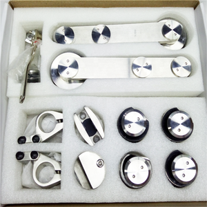 Kits de <span class=keywords><strong>ruedas</strong></span> de <span class=keywords><strong>baño</strong></span>, accesorios de sistema de puerta de pantalla, ajuste de rodillo de ducha, hardware de puerta corredera de vidrio templado - Product Image 5