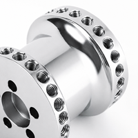 Pièces métalliques usinées CNC sur mesure OEM, composants de précision en aluminium et acier inoxydable avec trous filetés