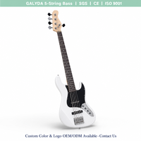 GALYDA-G880 guitare basse électrique 4 cordes pleine grandeur standard basse JB-Style Kit débutant sac de transport sangle