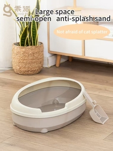 OEM/ODM Fashion High High Quality Wall <strong>Plastic</strong> Toilet Quick Cleaning Kitty Toilet <strong>Cat</strong> Litter <strong>Box</strong> - Product Image 5